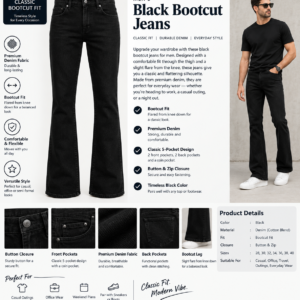 Bootcut jeans
